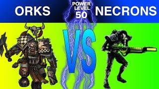 Warhammer 40k 8th Edition Live Battle Report Orks Vs Necrons