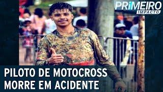 Jovem piloto de motocross morre durante competição | Primeiro Impacto (05/09/22)