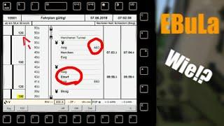 Fahrplan für den Lokführer - Wie funktioniert das EBuLa?