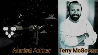 Character and Voice Actor - Star Wars Trilogy Arcade - Admiral Ackbar - Terry McGovern