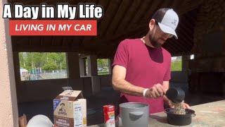 Living in my Car || A Day in My Life || Taking it Nice and Easy