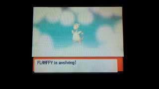 Evolving Flaaffy into Ampharos - Pokémon Pearl