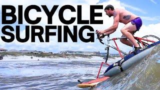 I Went Surfing on my Bicycle!