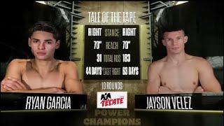 RYAN GARCIA VS JAYSON VELEZ HIGHLIGHT