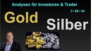  Gold auf All-Time-High (per W-Schluss)  Silber konsolidiert weiter