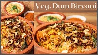 बिना कुकर बनाएं लाज़वाब वेज बिरयानी- Easy Veg Dum Biryani with Masala & Raita Recipe | Masala Kitchen