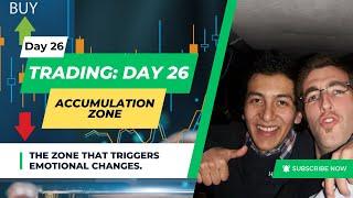 Day 26 in Trading: Identifying the Accumulation Zone, Key to Emotional Shifts in the Market.