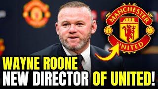 ROONEY Makes DRAMATIC Return as United's New SPORTING DIRECTOR | man united news