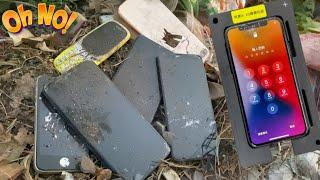 How to restore Broken iphone X Phone Found From Garbage Dumps!!