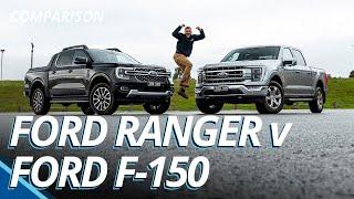 2024 Ford F-150 v Ford Ranger Comparison | USA’s and Australia’s favourite pick-ups go head-to-head