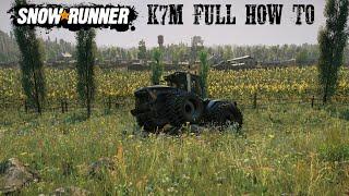 Full How To Get The New Kirovets K7M Tractor Or Truck Phase 8 Snowrunner Grand Harvest Update/DLC