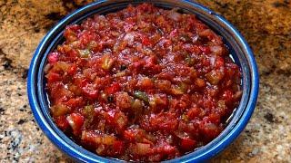 Old Fashioned Chili Sauce.