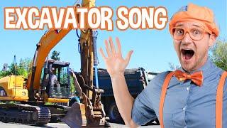 I'm An Excavator | Excavator Song For Toddlers | Educational Songs For Kids