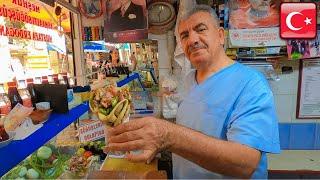 Best Turkish Delicious Street Food Tour in Turkey Izmir Kemeralti Bazaar