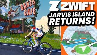 New ZWIFT Watopia Expansion // Jarvis RETURNS!