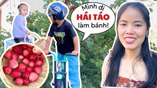 Picking Apples and Making Cakes with My Husband's Grandmother - Thuy Jyri Family Finland