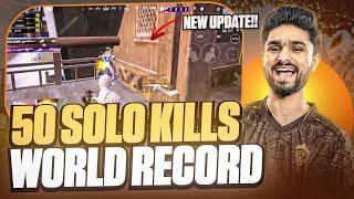 50 SOLO KILLS WORLD RECORD IN NEW MODE BY GodL LoLzZz  | BGMI HIGHLIGHT