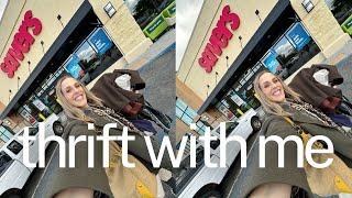 THRIFT WITH ME/SPENDING A FEW HOURS IN THE THRIFT STORE