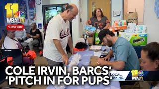 Cole Irvin, BARCS host 'Pitch-in for Pups'