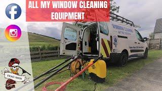 ALL MY WINDOW CLEANING EQUIPMENT