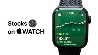 Stocks App on Apple Watch