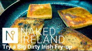 Fancy some IRISH HAUTE CUISINE? The Irish Fry-up, the only meal you'll need all day! Health Warning!