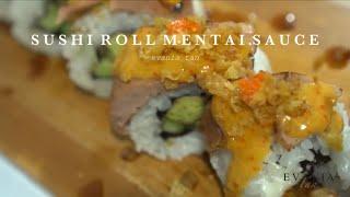 Resep Mentai Sushi Roll super gampang #resepsushiroll #resepsushimentai #resepsushirollmentai