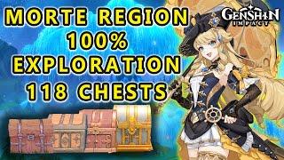 Morte Region 100% Exploration Chest Guide (118 Chest Total) GENSHIN IMPACT 4.2