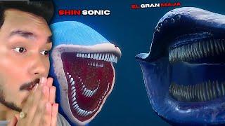 Massive SEA BEAST El Gran Maja vs Shin Sonic  ( Reaction )