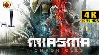 Cómo es Miasma Chronicles Gameplay 4k HDR 60 FPS Playstation 5 Mejores videojuegos Rol Táctico PS5