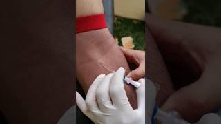 fastest cannula insertion, technique of fastest cannula insertion #health #science #youtubeshorts