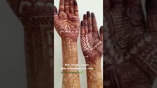 Special Bridal henna cones with after care balm stain results - (bridal kit) | Heena Vahid.