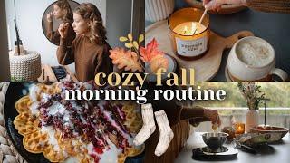 COZY FALL MORNING ROUTINE ️