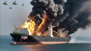 Сегодня!5 мая два американских грузовых корабля с боеприпасами и топливом были взорваны российскими
