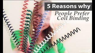 5 Reasons why People Prefer Spiral Binding Coils | Binding101.com