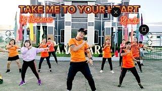 TAKE ME TO YOUR HEART | DJ ERICNEM REMIX | Dance Fitness | Zumba | ZinkevZ