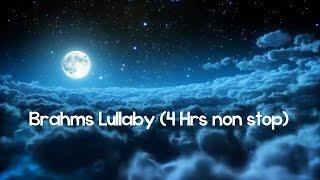 Brahms Lullaby Piano  4 Hrs Non-Stop Baby Sleep & Bedtime Music 