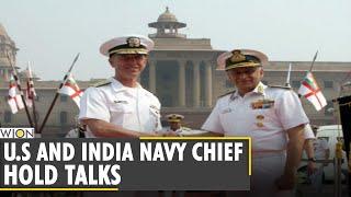 Malabar Naval Exercise: U.S navy chief hosts Indian counterpart | WION News | English News | QUAD