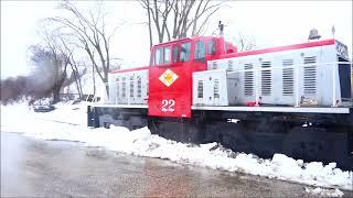 Norfolk Southern's former CEFX Blue units arrive at Wabtec ! Plus a wreck victim on a flat car!