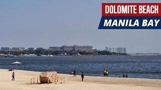 Breathtaking Manila Baywalk Dolomite Beach, Metro Manila, Philippines  | 4k 60