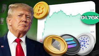 TRUMP Crypto Reserve - URGENT!!  BTC, ETH, SOL, XRP, ADA Where To Take a Trade???