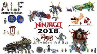 Lego Ninjago 2018 - Compilation of all Sets