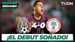 Resumen y goles | México 4-0 Nigeria | Amistoso Internacional | TUDN