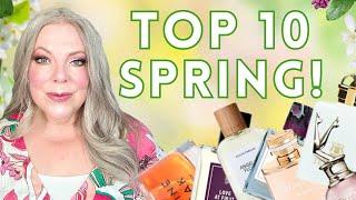 TOP 10 SPRING PERFUMES FOR WOMEN 2025 | Favorite Niche & Affordable Designer Fragrance for Spring!