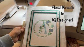 IQ Designer Floral Wreath