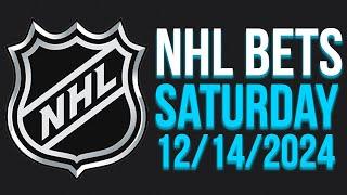 NHL Picks & Predictions Today 12/14/24 | NHL Picks Today 12/14/24 | Best NHL Bets