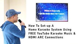 How To Set up Home Karaoke System | Youtube Karaoke System Setup | Setting Up A Karaoke System