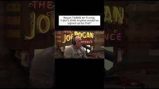 Rogan TURNS on Trump: “I don’t think anyone would’ve signed up for that”