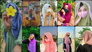 Hijab girl whatsapp dp//cute hijab girl photography ideas//Muslim girl whatsapp status //hijab dpz