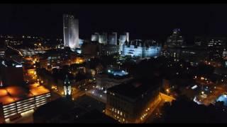 Albany New York at night in 4k